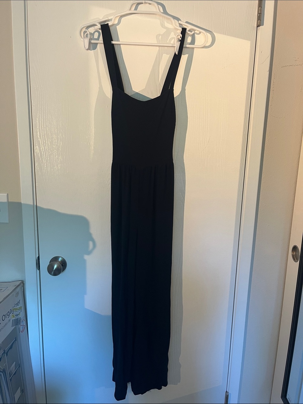 Madewell Navy Women's Romper - Sleeveless Square Neck